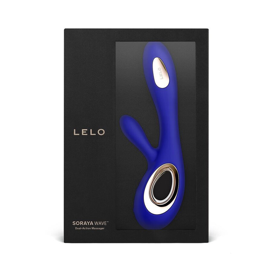 LELO Soraya Wave Rabbit Vibrator Midnight Blue