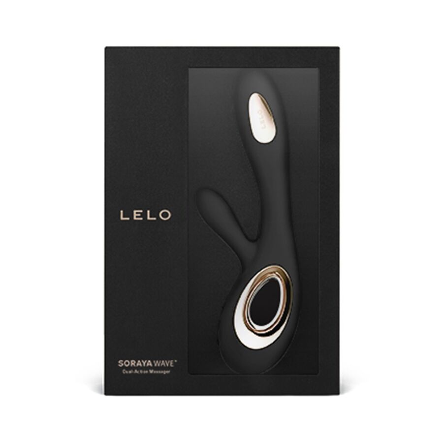 LELO Soraya Wave Rabbit Vibrator Black