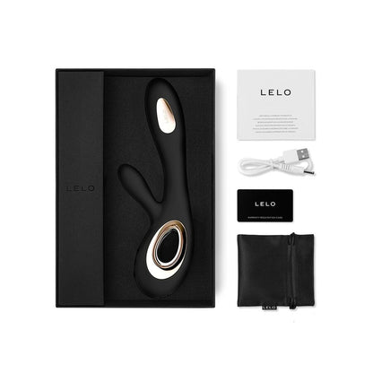 LELO Soraya Wave Rabbit Vibrator Black