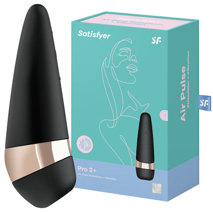 Satisfyer Pro 3+ Air Pulse Vibrating Clitoral Stimulator