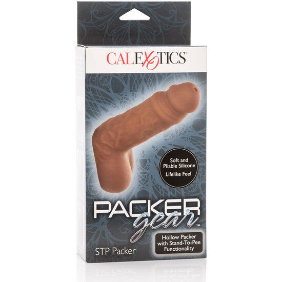 CalExotics Silicone Stand to Pee Packing Penis Deep