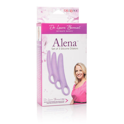 CalExotics Dr. Laura Berman Alena Set of 3 Silicone Dilators