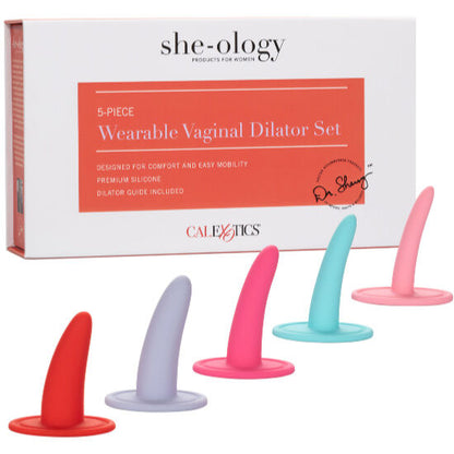 CalExotics She-ology 5-piece Wearable Vaginal Dilator Set