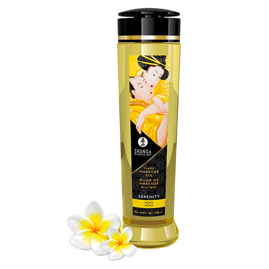 Shunga Erotic Massage Oil Serenity Monoi 240ml