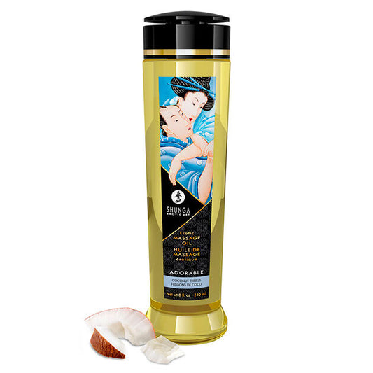 Shunga Erotic Massage Oil Coconut Thrills 240ml