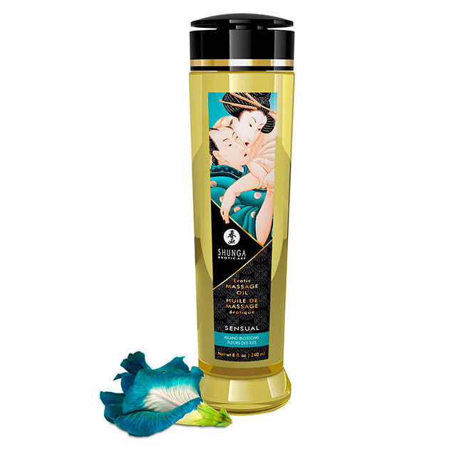 Shunga Erotic Massage Oil Island Blossoms 240ml