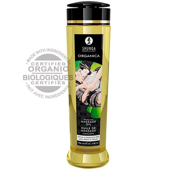 Shunga Organica Massage Oil Aroma Free 240ml