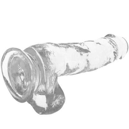 X Ray Clear Cock Dildo 18.5cm