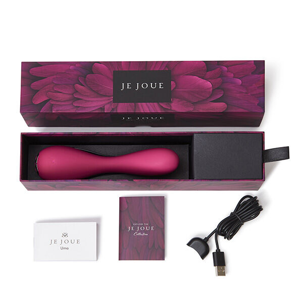 Je Joue Uma G-Spot Silicone Vibrator Fuchsia