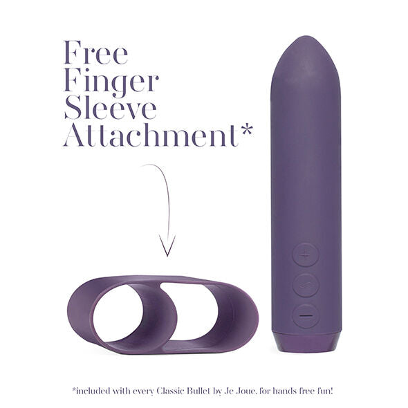 Je Joue Classic Silicone Bullet Vibrator Purple