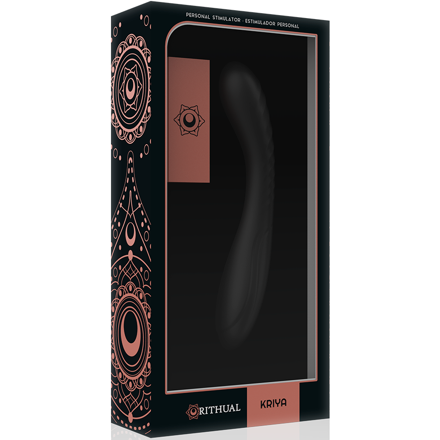 Rithual Kriya Black Rechargeable G-Spot Vibrator