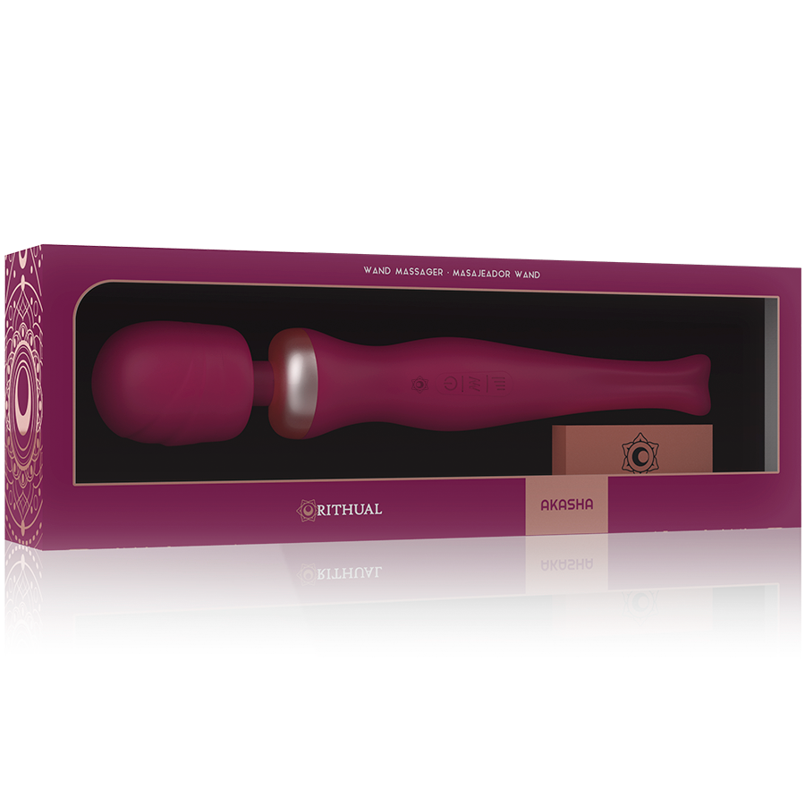 Rithual Akasha 2.0 Orchid Powerful Rechargeable Wand Vibrator