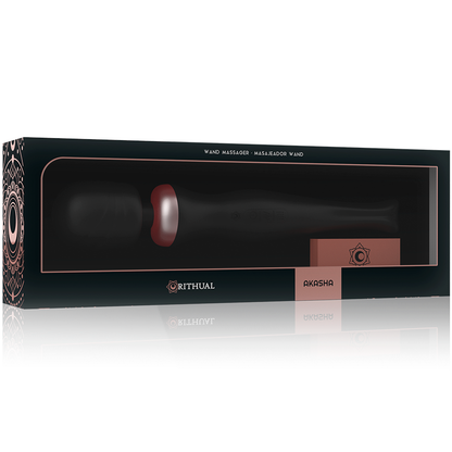 Rithual Akasha 2.0 Black Powerful Rechargeable Wand Vibrator