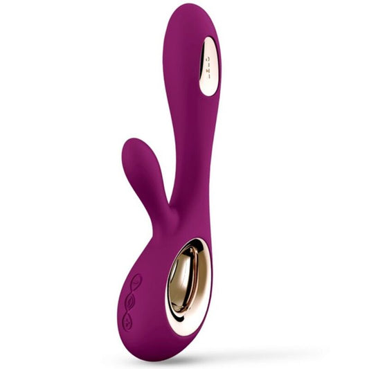 LELO Soraya Wave Rabbit Vibrator Deep Rose