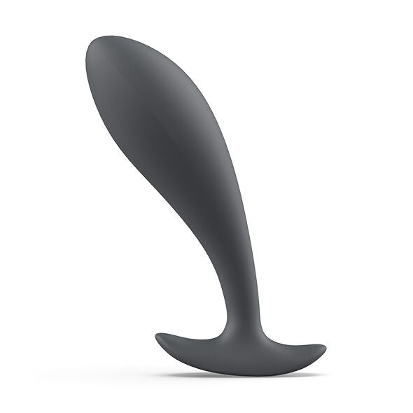 B Swish Bfilled Basic Silicone Prostate Plug Slate