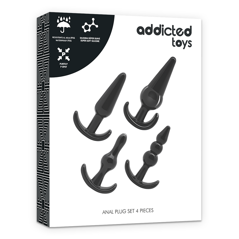 Addicted Toys 4 Anal Plug Set