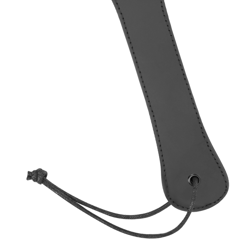 Fetish Submissive Black Vegan Leather Paddle