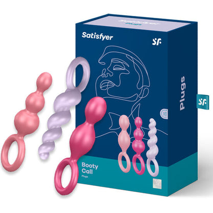 Satisfyer Booty Call Set of 3 Colorful Anal Beads