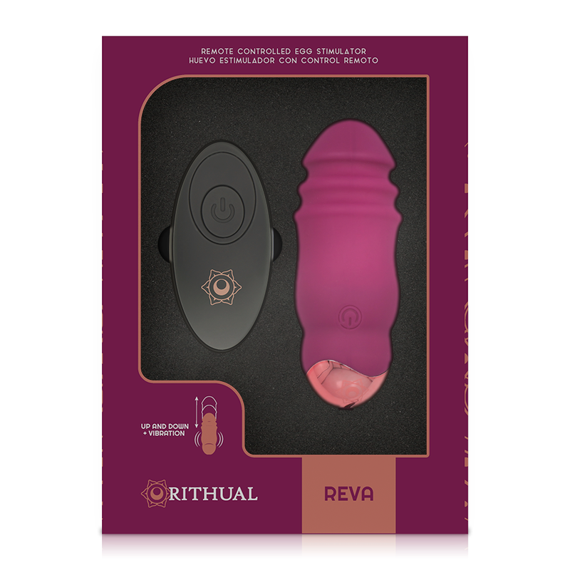 Rithual Reva Thrusting Vibrating Egg with Remote