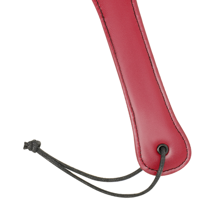 Fetish Submissive Dark Room Red Vegan Leather Paddle