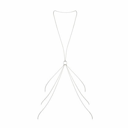 Bijoux Indiscrets Magnifique Silver 8 Body Chain