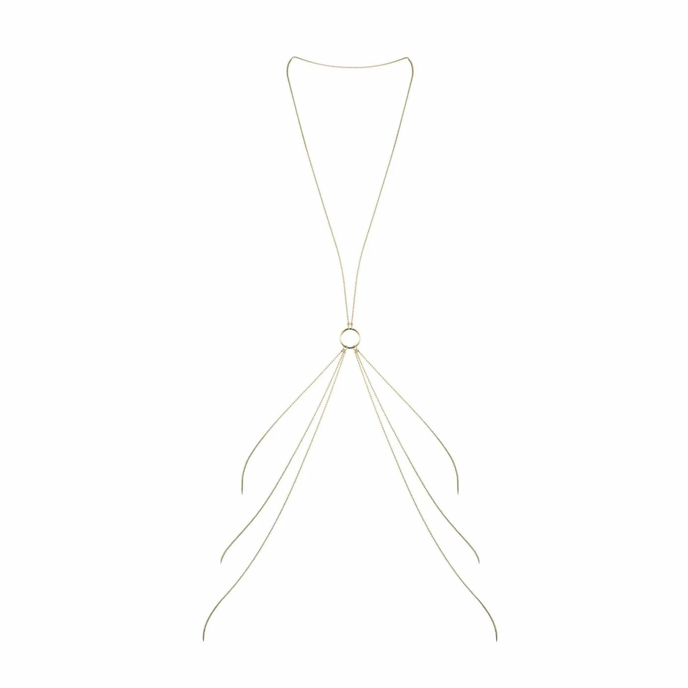 Bijoux Indiscrets Magnifique Gold 8 Body Chain