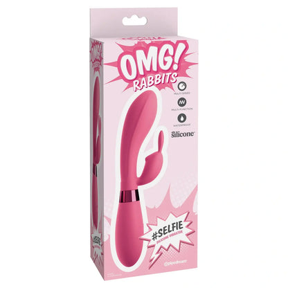 OMG! Selfie Silicone Rabbit Vibrator