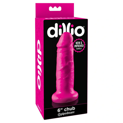 Dillio 15.2cm Chub PVC Dildo Pink