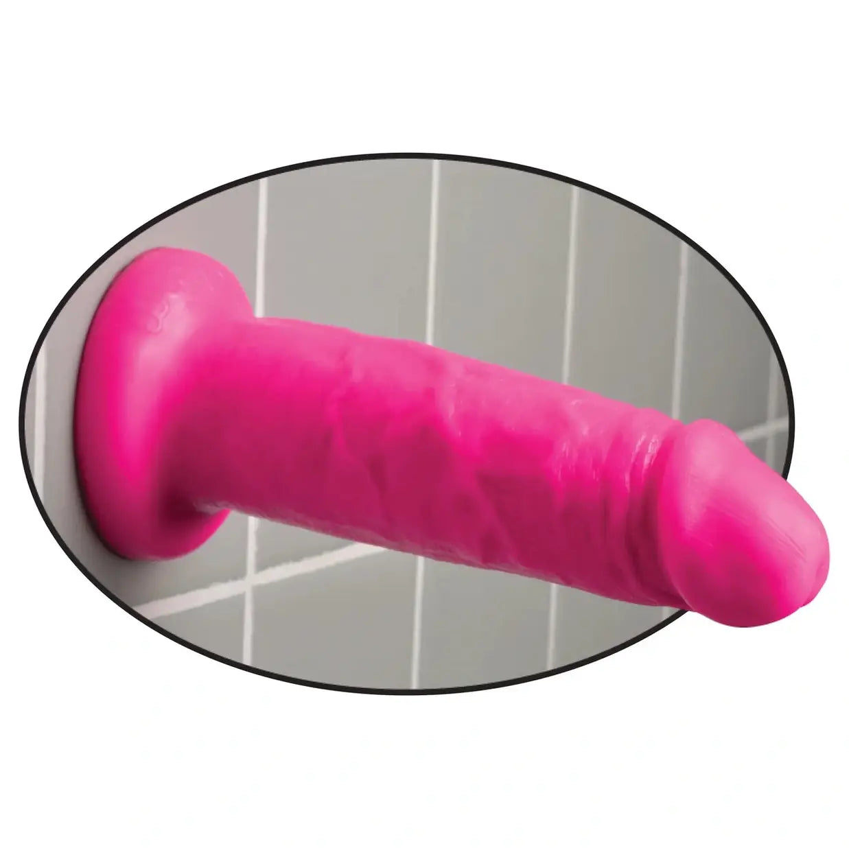 Dillio 15.2cm Chub PVC Dildo Pink