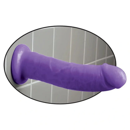 Dillio 21.5cm PVC Dildo Purple