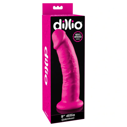 Dillio 23cm PVC Dildo Pink