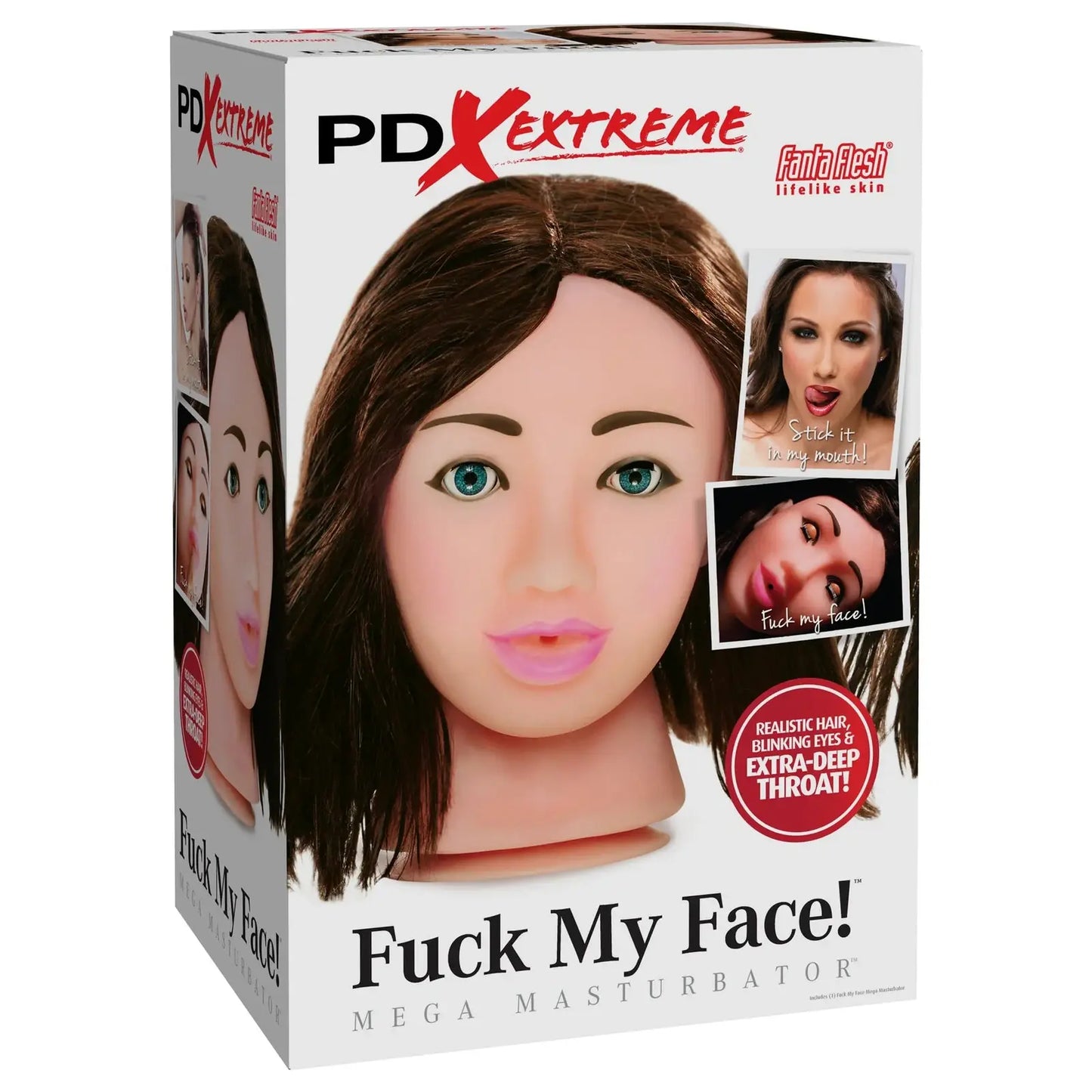 PDX Extreme Fuck My Face Mega Masturbator Dark Hair