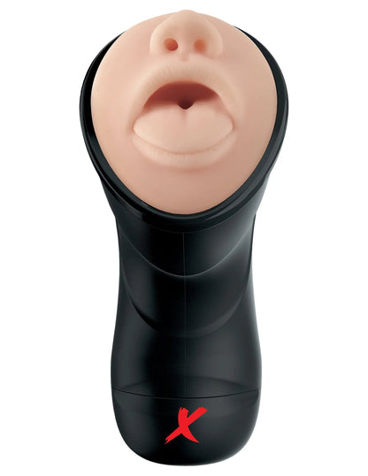 PDX Elite Deep Throat Vibrating Stroker