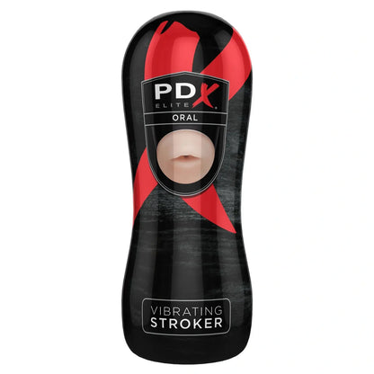 PDX Elite Vibrating Oral Stroker