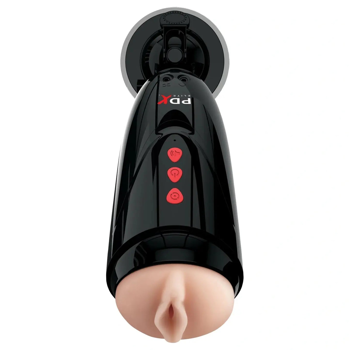 PDX Elite Dirty Talk Starter Stroker Vibrating Masturbator