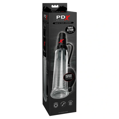 PDX Elite Suck-N-Pump Penis Pump Stroker