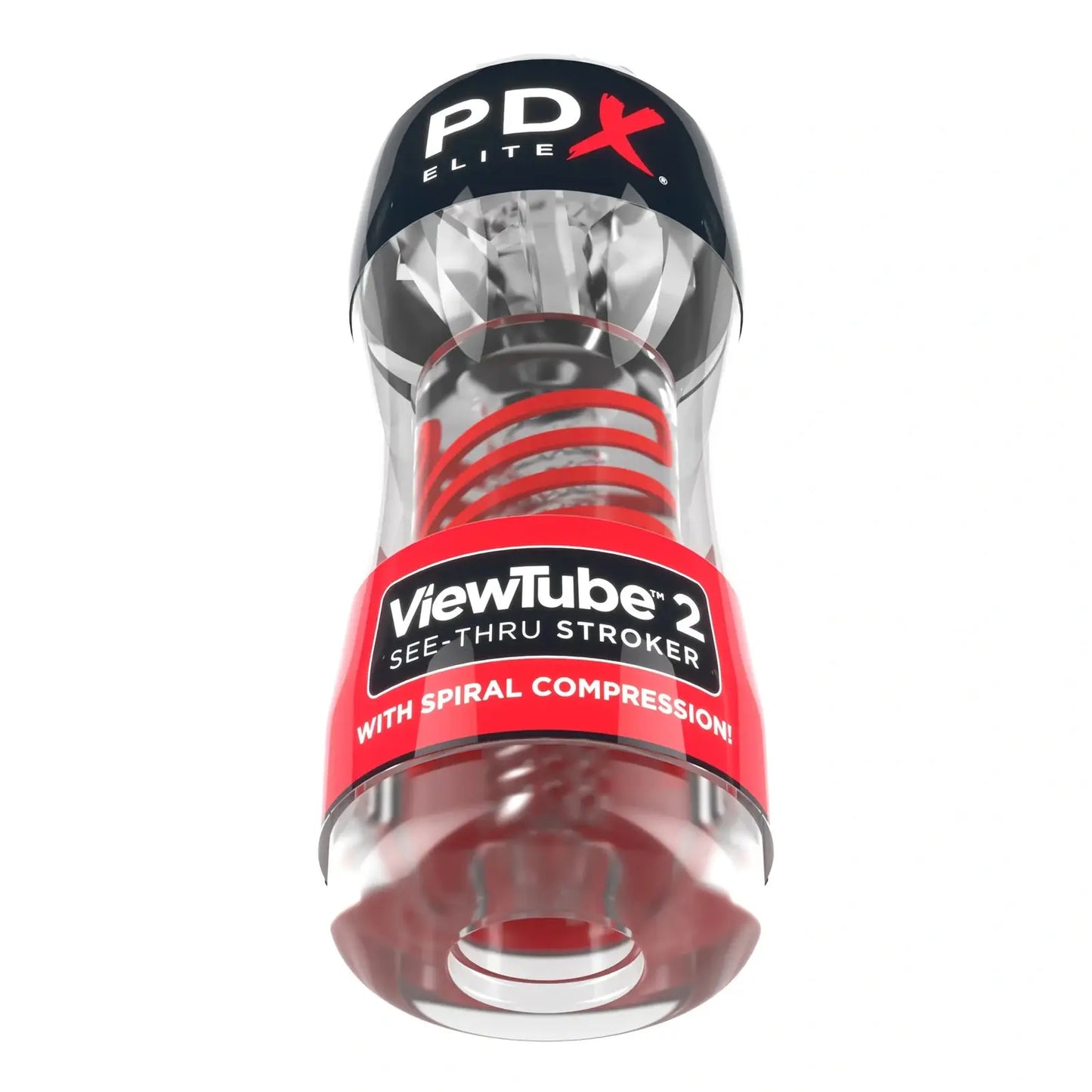 PDX Elite Viewtube 2 See-Thru Spiral Stroker