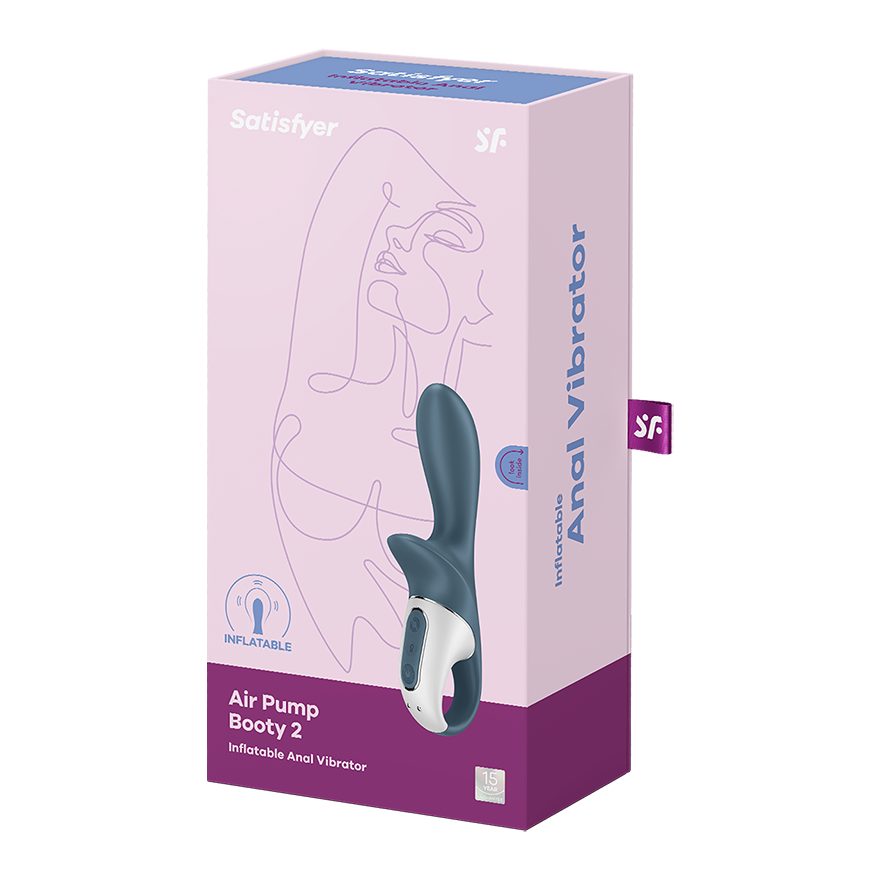 Satisfyer Air Pump Booty 2 Inflatable Anal Vibrator