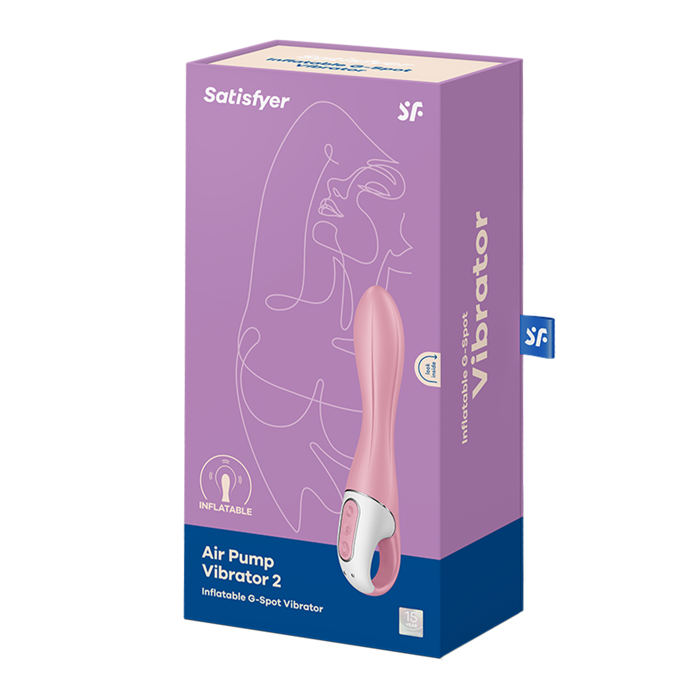 Satisfyer Air Pump Vibrator 2 Inflatable G-Spot Vibrator