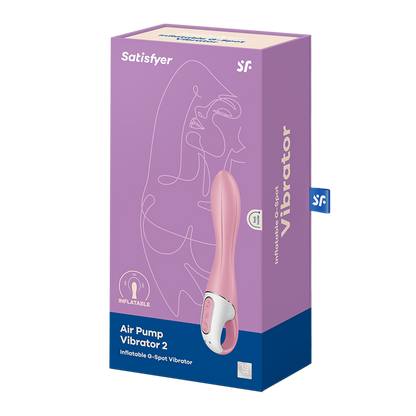 Satisfyer Air Pump Vibrator 2 Inflatable G-Spot Vibrator