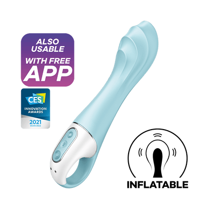 Satisfyer Air Pump 5+ App Enabled Inflatable G-Spot Vibrator