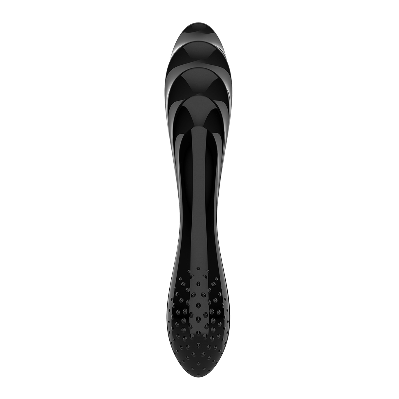 Satisfyer Dazzling Crystal 1 Double-Sided Glass G-Spot Dildo Black