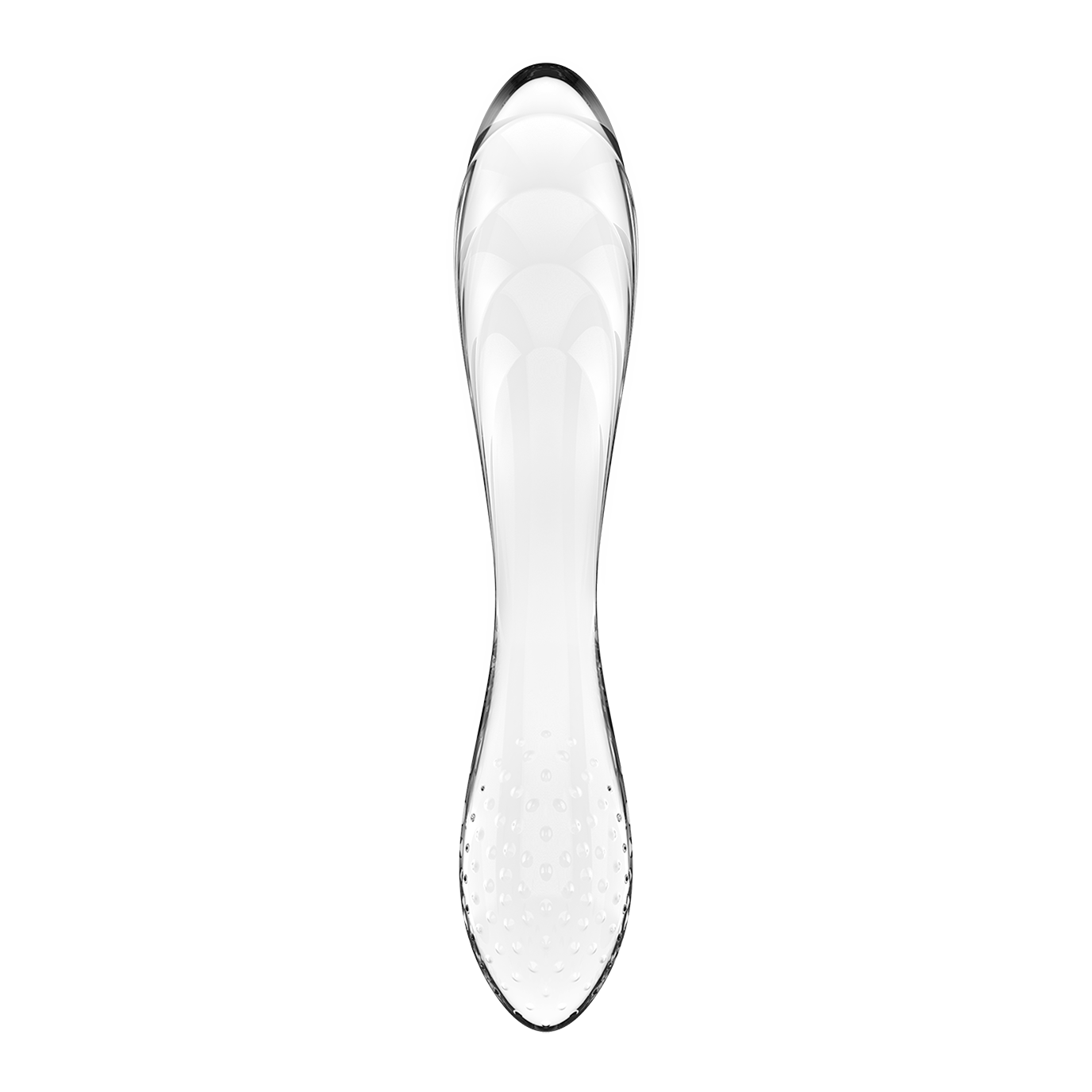 Satisfyer Dazzling Crystal 1 Double-Sided Glass G-Spot Dildo Clear