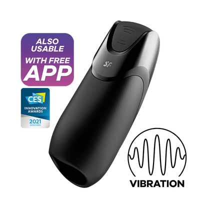 Satisfyer Men Vibration+ App Enabled Silicone Male Vibrator