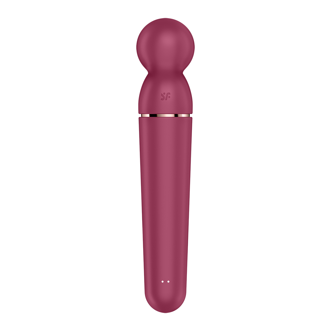 Satisfyer Planet Wand-er Silicone Wand Vibrator Red