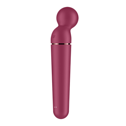 Satisfyer Planet Wand-er Silicone Wand Vibrator Red