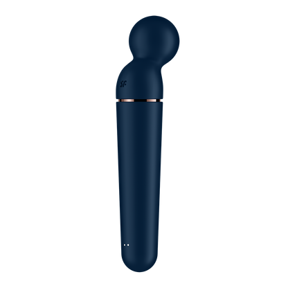 Satisfyer Planet Wand-er Silicone Wand Vibrator Blue