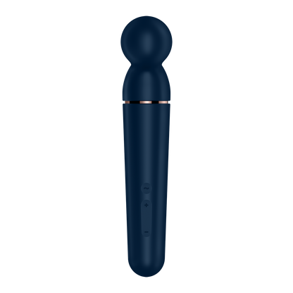 Satisfyer Planet Wand-er Silicone Wand Vibrator Blue