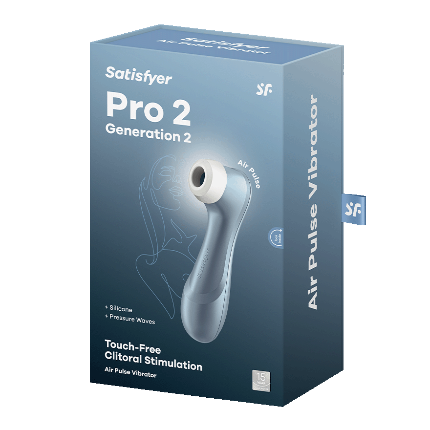 Satisfyer Pro 2 Generation 2 Pressure Wave Clitoral Stimulator Blue