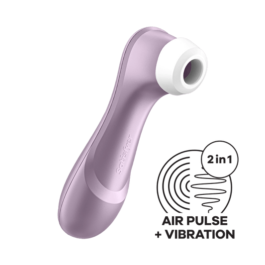 Satisfyer Pro 2 Generation 2 Pressure Wave Clitoral Stimulator Purple